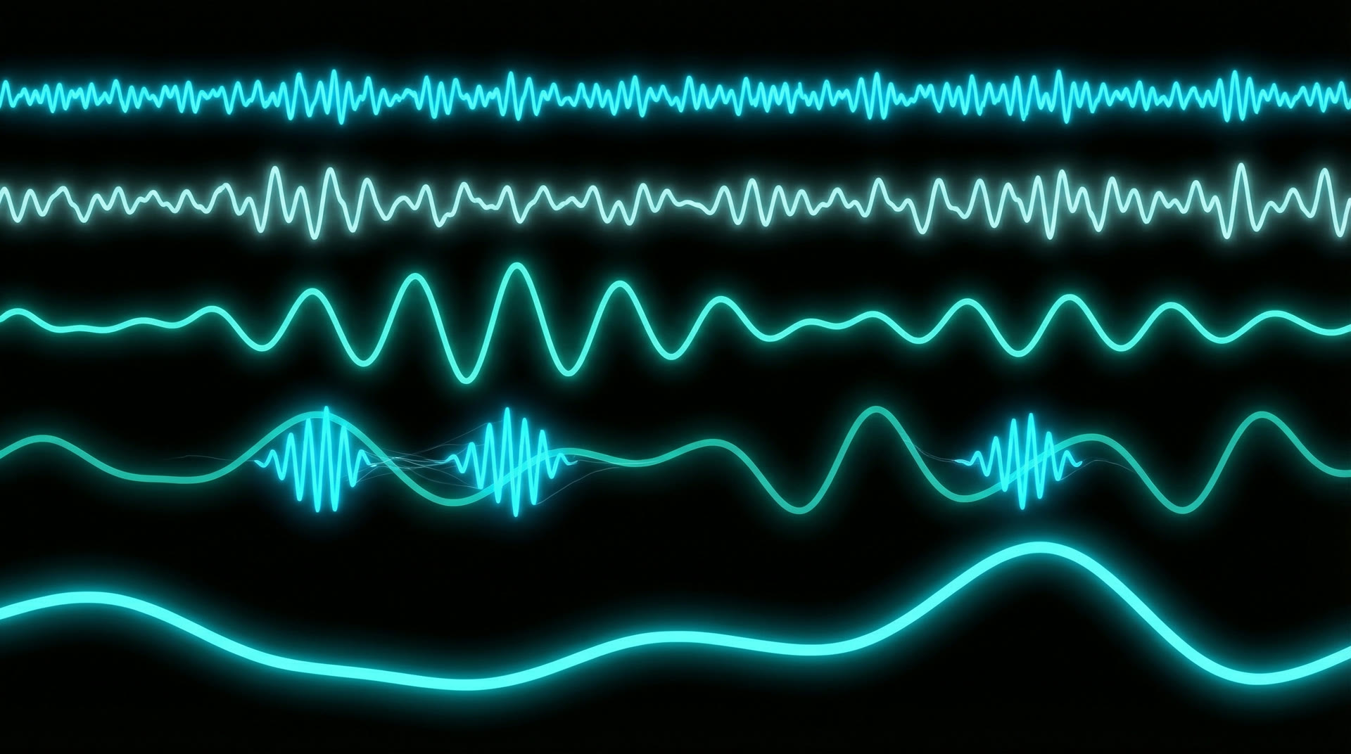 Nested oscillatory hierarchy — delta through gamma