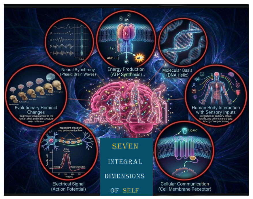 Illustration for The Seven Integral Dimensions of Self